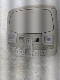 2013-2016 Ford Fusion Overhead Console W/rear Climate Control Tan - Oemusedautoparts1.com