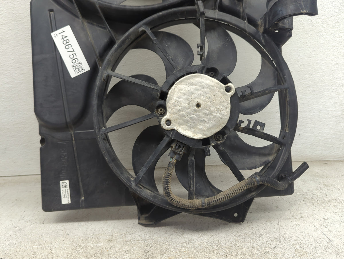 2014 Ford Fusion Electric Radiator Cooling Fan Motor Assembly P/N:DG9B-8C607-CB Fits OEM Used Auto Parts - Oemusedautoparts1