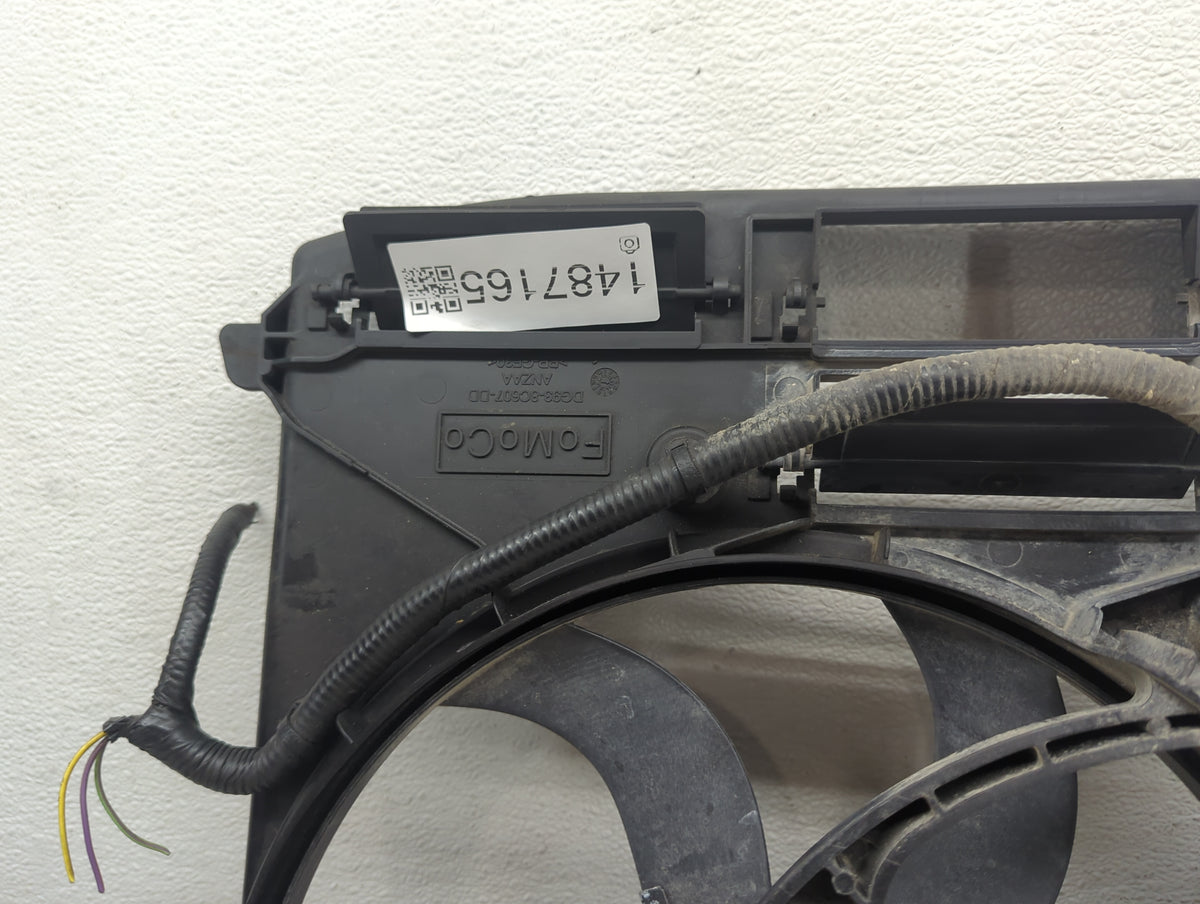 2013-2020 Ford Fusion Electric Radiator Cooling Fan Motor Assembly P/N:DG9T-8C290-CG DG98-8C607-DD Fits OEM Used Auto Parts 