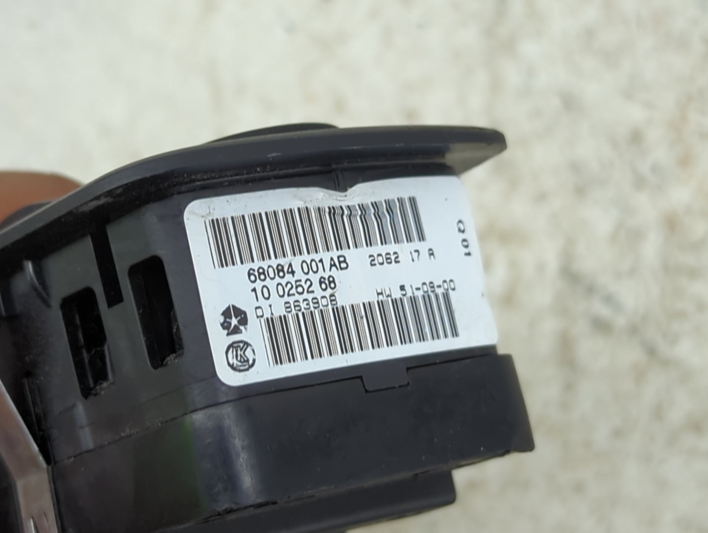2013-2020 Ford Fusion Master Power Window Switch Replacement Driver Side Left P/N:68084001AB 1002526B Fits OEM Used Auto Par