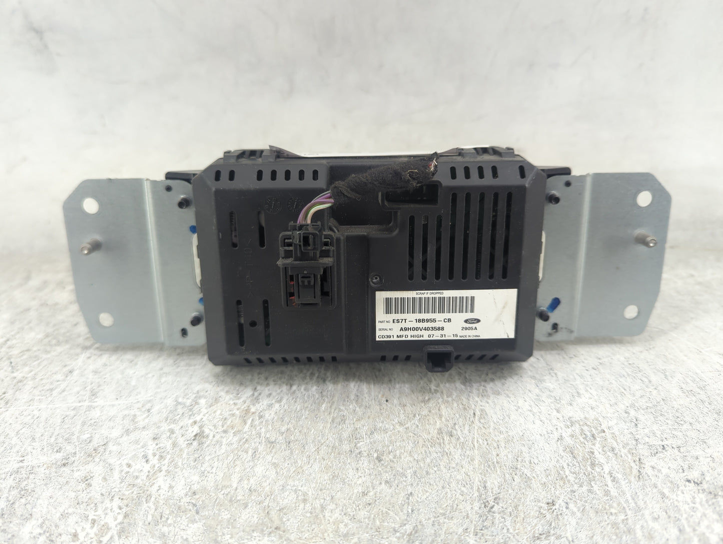 2014-2016 Ford Fusion Information Display Screen 1495015 - Oemusedautoparts1.com