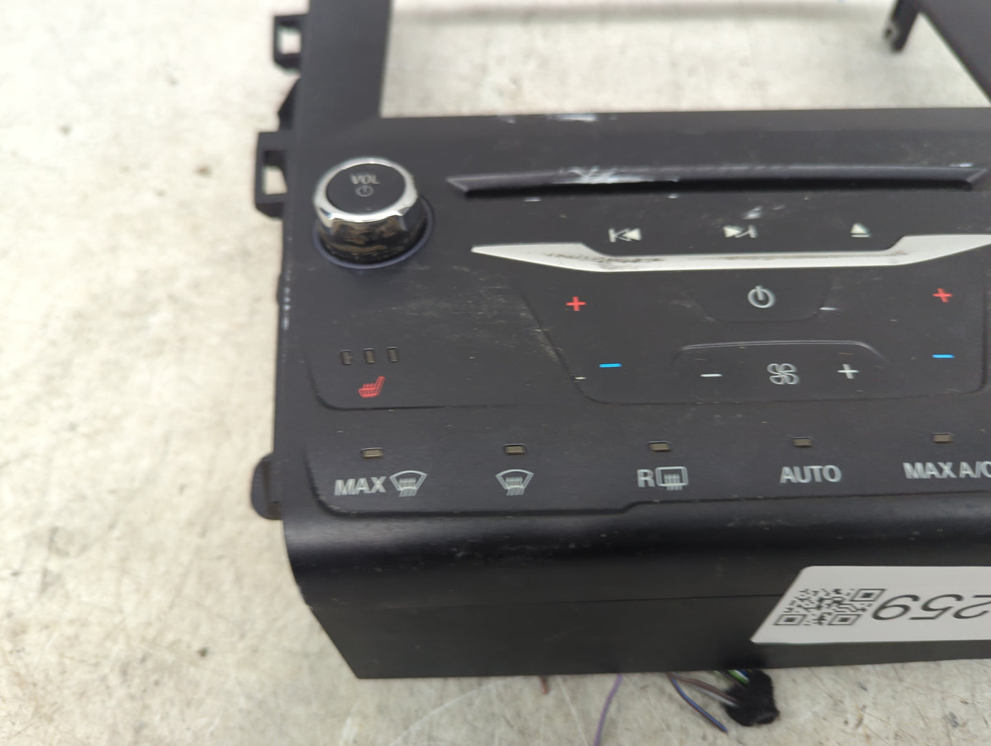 2014-2015 Ford Fusion Radio Control Panel 1496259 - Oemusedautoparts1.com