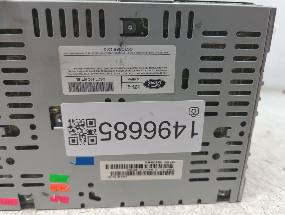 2013-2015 Ford Fusion Radio AM FM Cd Player Receiver Replacement P/N:DS7T-19C107-BL CQ-FJ22EG0UMC Fits Fits 2013 2014 2015 O
