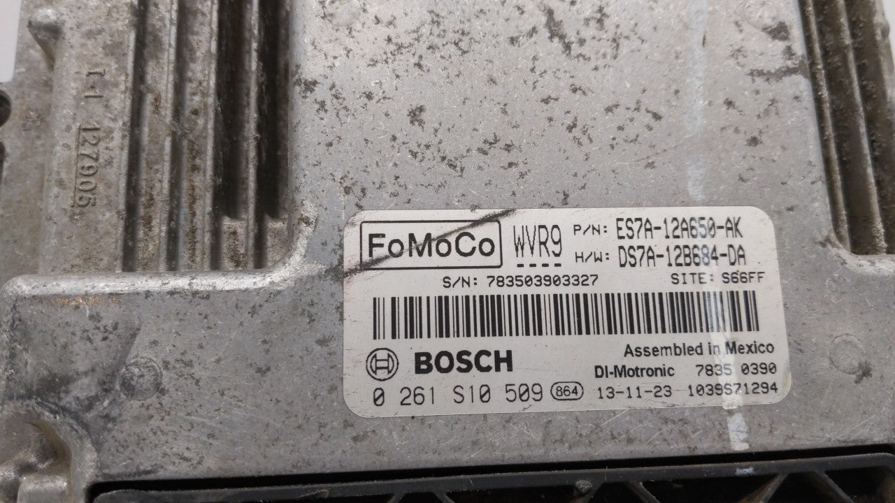 2014-2016 Ford Fusion PCM Engine Control Computer ECU ECM PCU OEM P/N:ES7A-12A650-RD ES7A-12A650-EK Fits Fits 2014 2015 2016