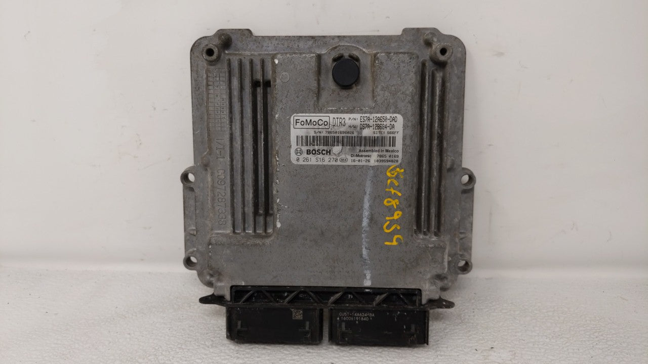 2014-2016 Ford Fusion PCM Engine Control Computer ECU ECM PCU OEM P/N:ES7A-12A650-RD ES7A-12A650-EK Fits Fits 2014 2015 2016