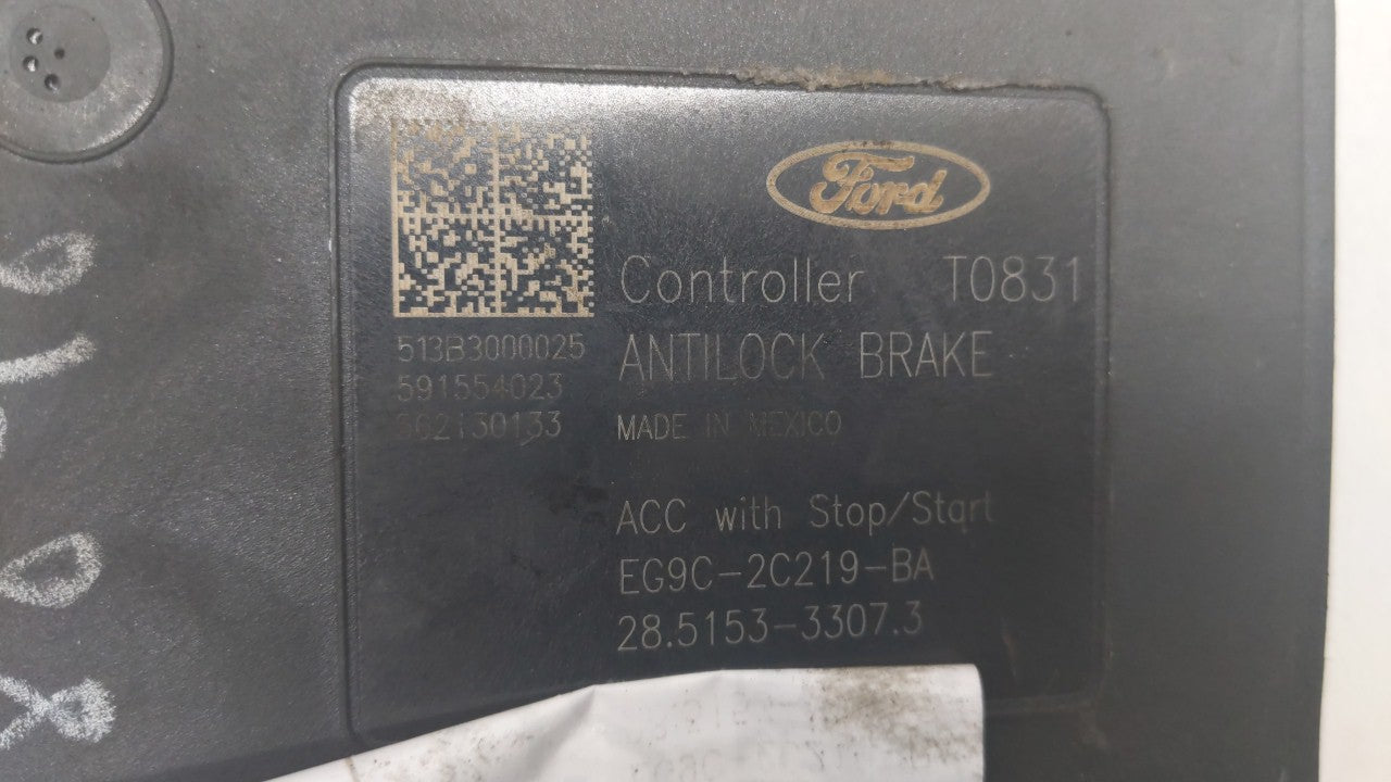 2014-2015 Ford Fusion ABS Pump Control Module Replacement P/N:EG9C-2C405-BC Fits Fits 2014 2015 OEM Used Auto Parts - Oemuse