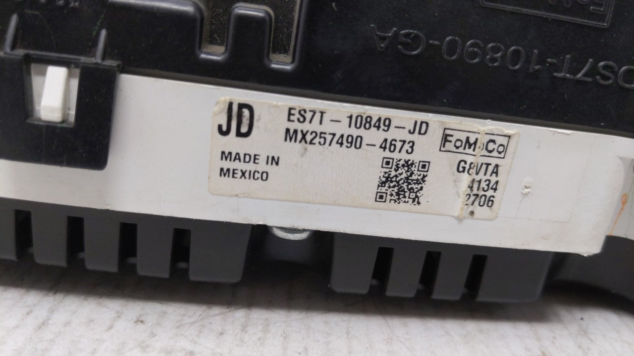 2014 Ford Fusion Instrument Cluster Speedometer Gauges P/N:ES7T-10849-JC ES7T-10849-JD Fits OEM Used Auto Parts - Oemusedaut