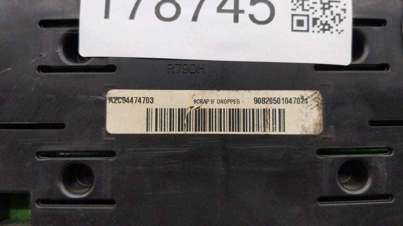 2014-2015 Ford Fusion Instrument Cluster Speedometer Gauges P/N:ES7T-10849-EC ES7T-10849-AB Fits Fits 2014 2015 OEM Used Aut