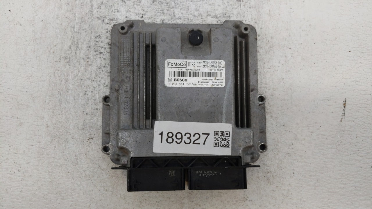 2014-2016 Ford Fusion PCM Engine Control Computer ECU ECM PCU OEM P/N:ES7A-12A650-RD ES7A-12A650-EK Fits Fits 2014 2015 2016