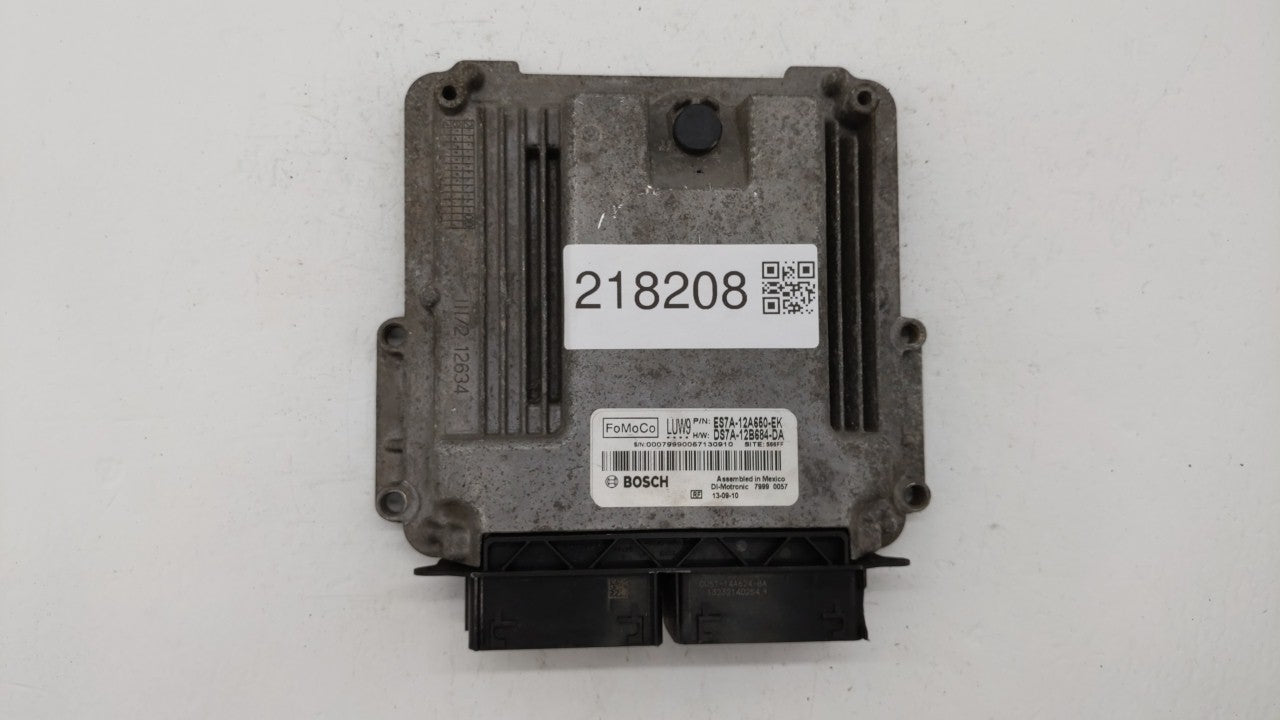 2014-2016 Ford Fusion PCM Engine Control Computer ECU ECM PCU OEM P/N:ES7A-12A650-EK ES7A-12A650-AL Fits Fits 2014 2015 2016
