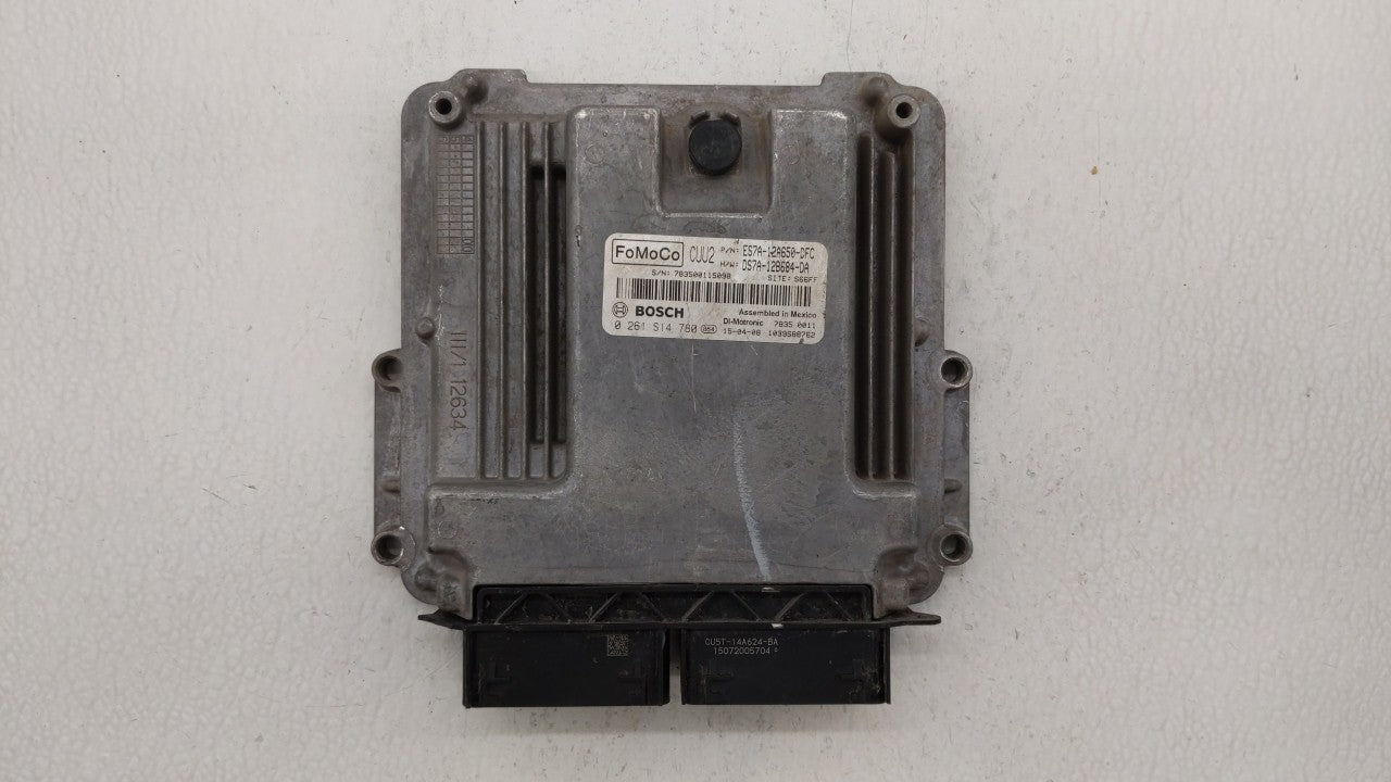 2014-2016 Ford Fusion PCM Engine Control Computer ECU ECM PCU OEM P/N:ES7A-12A650-EK ES7A-12A650-AL Fits Fits 2014 2015 2016