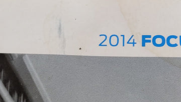 2014 Ford Fusion Owners Manual Book Guide OEM Used Auto Parts