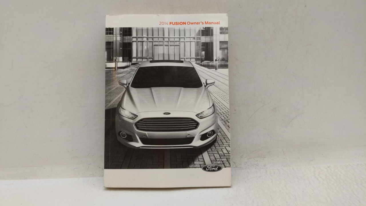 2014 Ford Fusion Owners Manual Book Guide OEM Used Auto Parts - Oemusedautoparts1.com