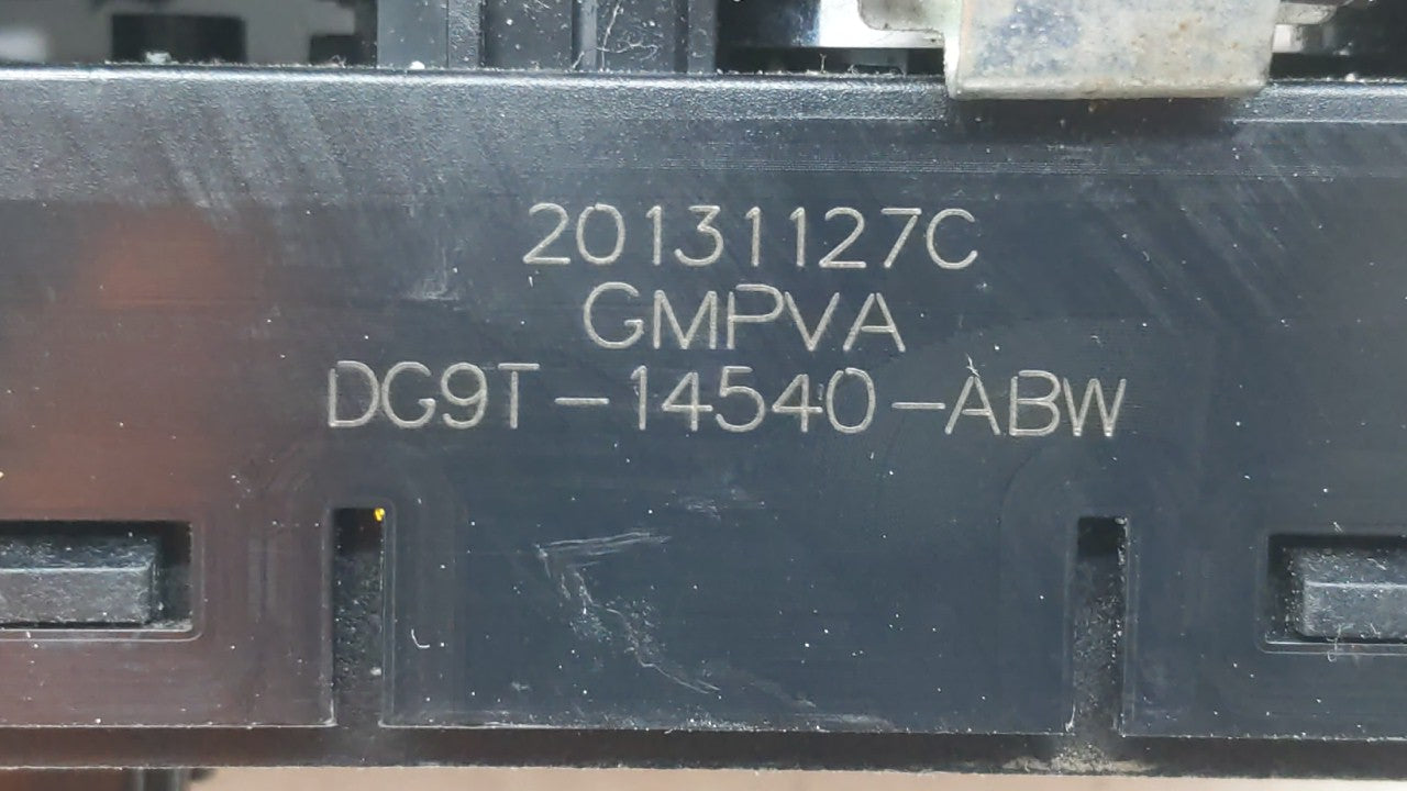 2013-2019 Ford Fusion Master Power Window Switch Replacement Driver Side Left P/N:DG1T-14540-ACW DG1T-14540-ABW Fits OEM Use