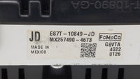 2014 Ford Fusion Instrument Cluster Speedometer Gauges P/N:ES7T-10849-JB ES7T-10849-JC, ES7T-10849-JD Fits OEM Used Auto Par