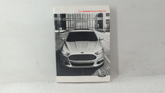 2014 Ford Fusion Owners Manual Book Guide OEM Used Auto Parts - Oemusedautoparts1.com