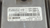 2014-2016 Ford Fusion PCM Engine Control Computer ECU ECM PCU OEM P/N:ES7A-12A650-DFC ES7A-12A650-EK Fits Fits 2014 2015 201