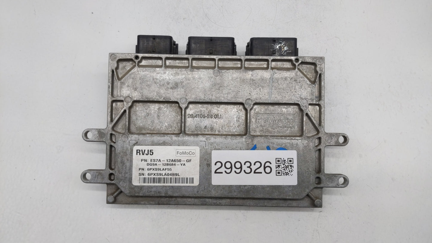 2014-2016 Ford Fusion PCM Engine Control Computer ECU ECM PCU OEM P/N:ES7A-12A650-GG GS7A-12A650-XB Fits Fits 2014 2015 2016