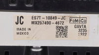 2014 Ford Fusion Instrument Cluster Speedometer Gauges P/N:ES7T-10849-JB ES7T-10849-JC, ES7T-10849-JD Fits OEM Used Auto Par