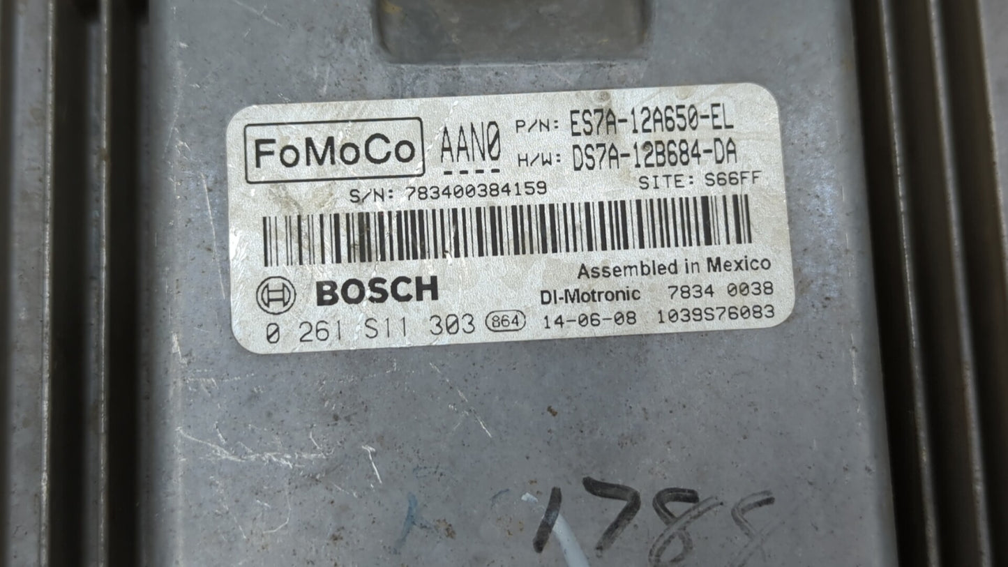 2014-2016 Ford Fusion PCM Engine Control Computer ECU ECM PCU OEM P/N:ES7A-12A650-DFC ES7A-12A650-EK Fits Fits 2014 2015 201