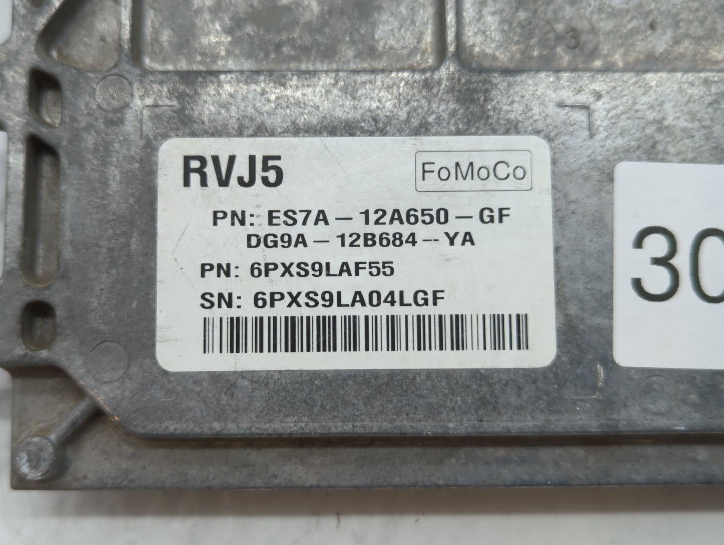 2014-2016 Ford Fusion PCM Engine Control Computer ECU ECM PCU OEM P/N:GS7A-12A650-UA ES7A-12A650-GG Fits Fits 2014 2015 2016