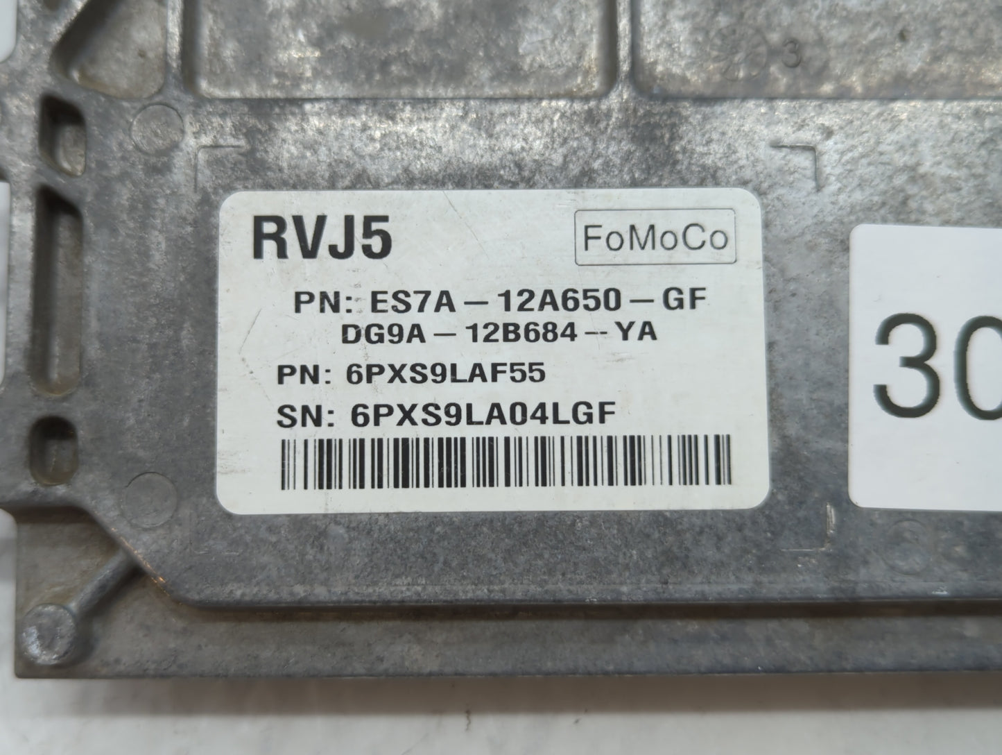 2014-2016 Ford Fusion PCM Engine Control Computer ECU ECM PCU OEM P/N:GS7A-12A650-UA ES7A-12A650-GG Fits Fits 2014 2015 2016