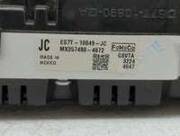 2014 Ford Fusion Instrument Cluster Speedometer Gauges P/N:ES7T-10849-JB ES7T-10849-JC, ES7T-10849-JD Fits OEM Used Auto Par