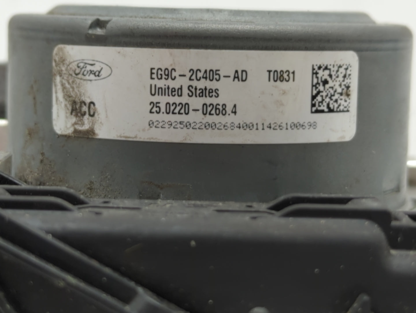 2014-2016 Ford Fusion ABS Pump Control Module Replacement P/N:DG9C-2C219-DF DG9C-2C405-DF, EG9C-2C405-AG Fits Fits 2014 2015