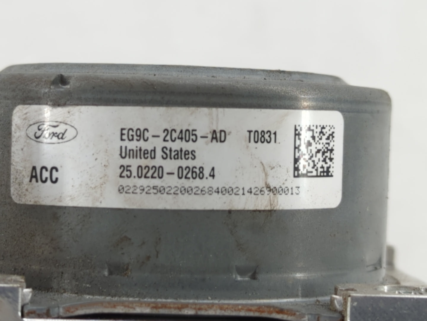 2014-2016 Ford Fusion ABS Pump Control Module Replacement P/N:DG9C-2C219-DF DG9C-2C405-DF, EG9C-2C405-AG Fits Fits 2014 2015