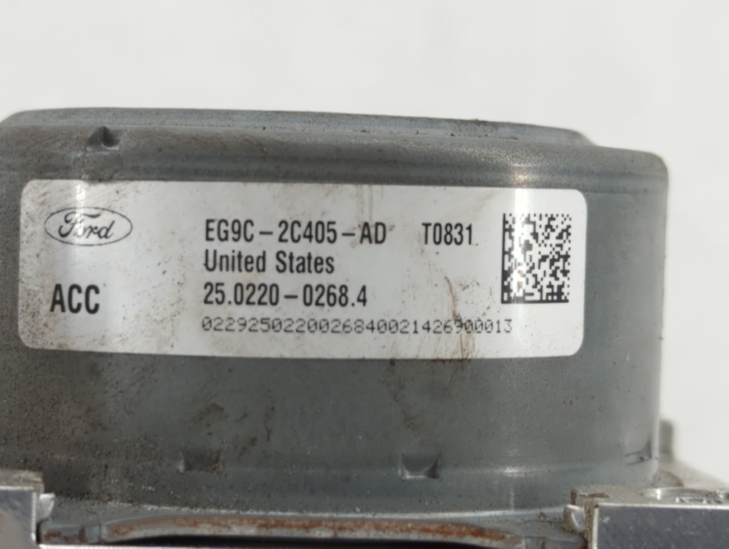 2014-2016 Ford Fusion ABS Pump Control Module Replacement P/N:DG9C-2C219-DF DG9C-2C405-DF, EG9C-2C405-AG Fits Fits 2014 2015