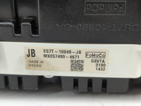 2014 Ford Fusion Instrument Cluster Speedometer Gauges P/N:ES7T-10849-JB ES7T-10849-JC, ES7T-10849-JD Fits OEM Used Auto Par