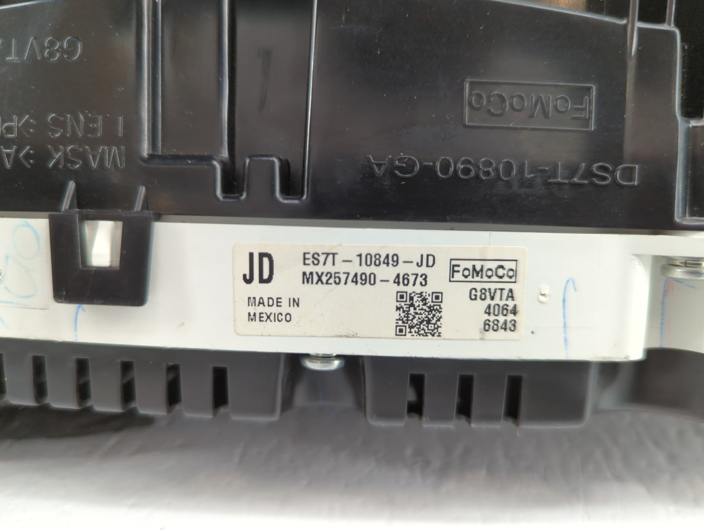 2014 Ford Fusion Instrument Cluster Speedometer Gauges P/N:ES7T-10849-JB ES7T-10849-JC, ES7T-10849-JD Fits OEM Used Auto Par
