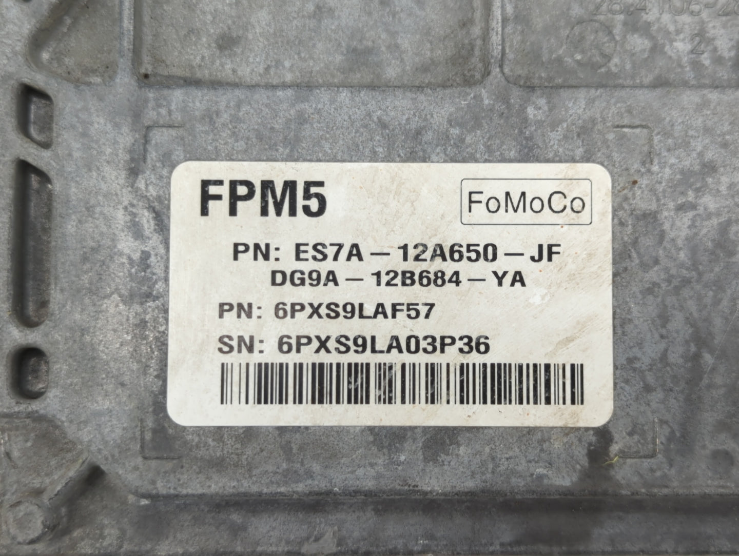 2014-2016 Ford Fusion PCM Engine Control Computer ECU ECM PCU OEM P/N:ES7A-12A650-GE ES7A-12A650-GD Fits Fits 2014 2015 2016