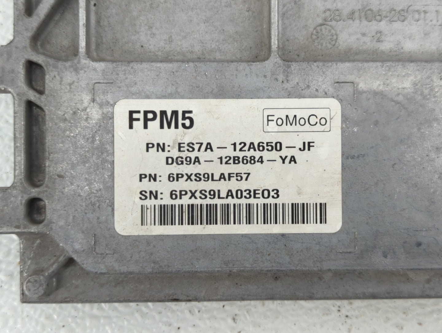 2014-2016 Ford Fusion PCM Engine Control Computer ECU ECM PCU OEM P/N:ES7A-12A650-JF ES7A-12A650-GE Fits Fits 2014 2015 2016