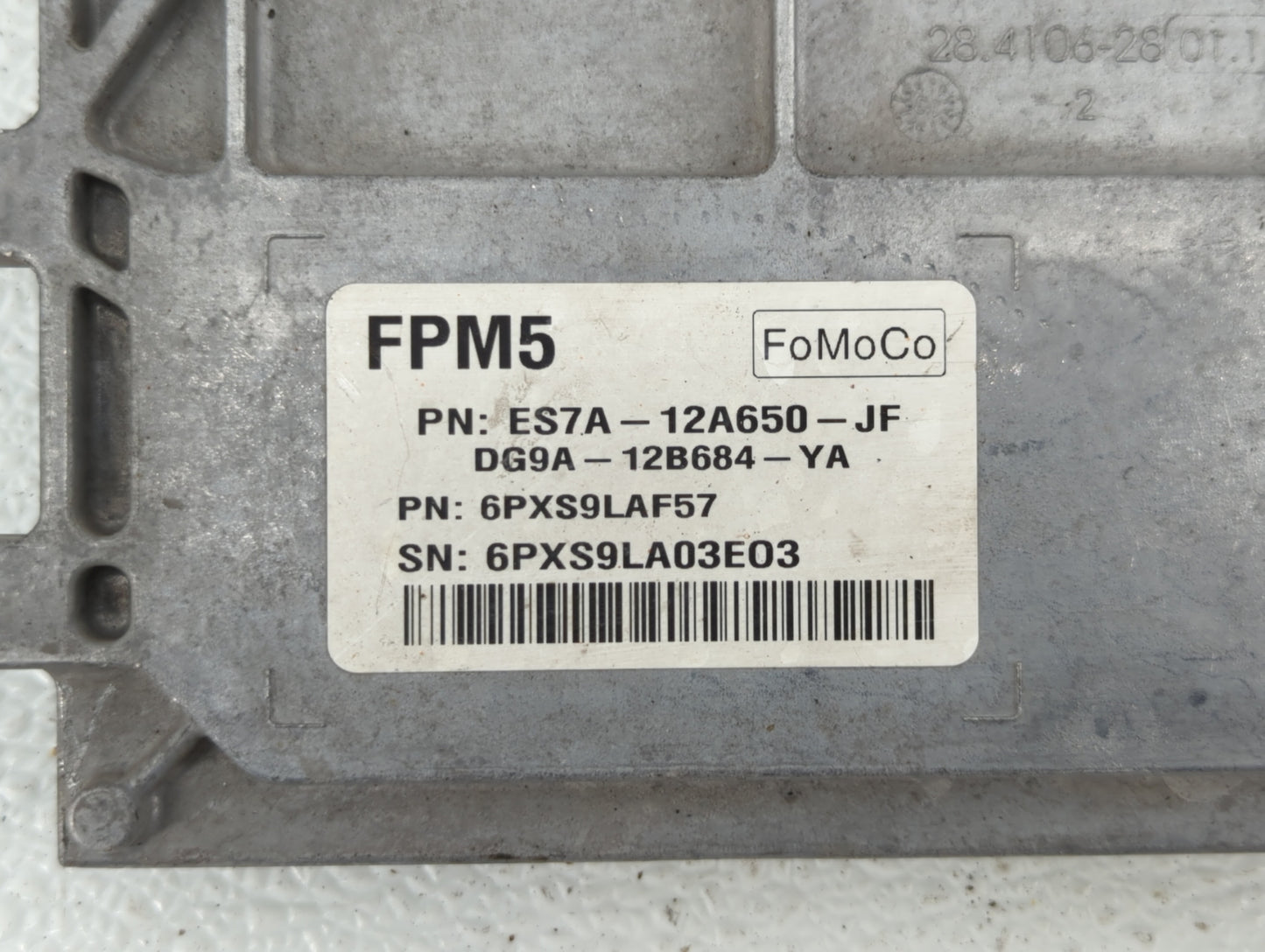 2014-2016 Ford Fusion PCM Engine Control Computer ECU ECM PCU OEM P/N:ES7A-12A650-JF ES7A-12A650-GE Fits Fits 2014 2015 2016