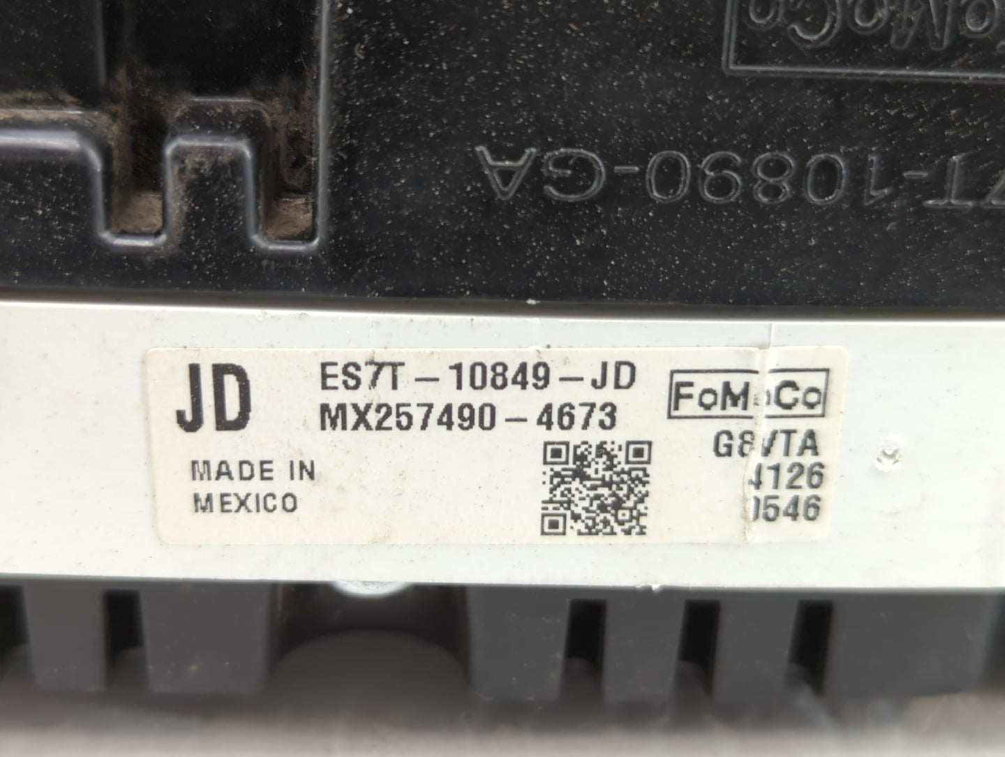 2014 Ford Fusion Instrument Cluster Speedometer Gauges P/N:ES7T-10849-JB ES7T-10849-JC, ES7T-10849-JD Fits OEM Used Auto Par