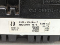 2014 Ford Fusion Instrument Cluster Speedometer Gauges P/N:ES7T-10849-JB ES7T-10849-JC, ES7T-10849-JD Fits OEM Used Auto Par