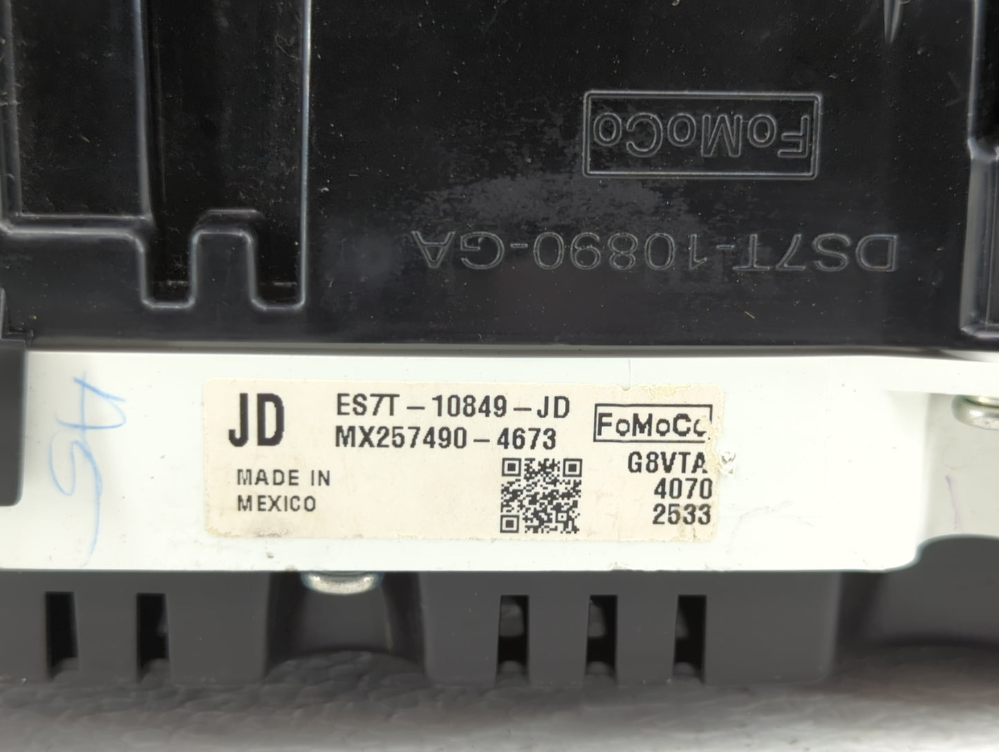 2014 Ford Fusion Instrument Cluster Speedometer Gauges P/N:ES7T-10849-JB ES7T-10849-JC, ES7T-10849-JD Fits OEM Used Auto Par