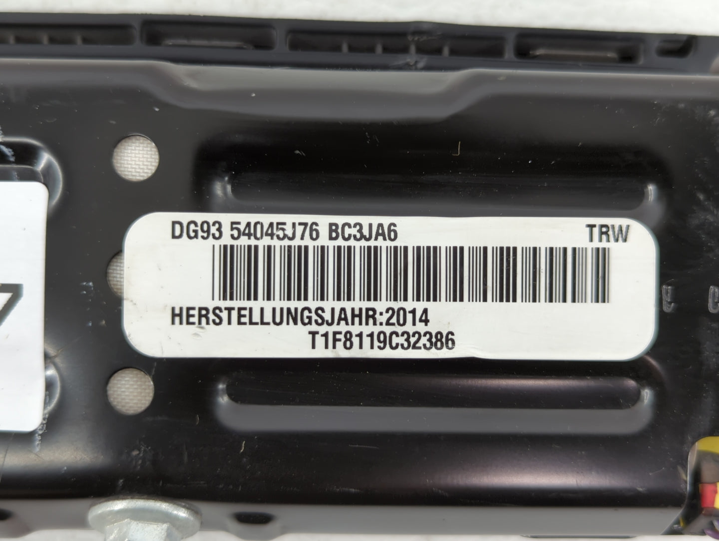 2013-2020 Ford Fusion Air Bag Passenger Right Knee OEM P/N:DG93-54045J76-BC3JA6 Fits Fits 2013 2014 2015 2016 2017 2018 2019