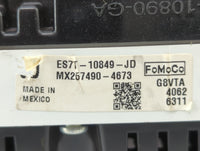 2014 Ford Fusion Instrument Cluster Speedometer Gauges P/N:ES7T-10849-JD Fits OEM Used Auto Parts - Oemusedautoparts1.com