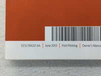 2014 Ford Fusion Owners Manual Book Guide OEM Used Auto Parts - Oemusedautoparts1.com