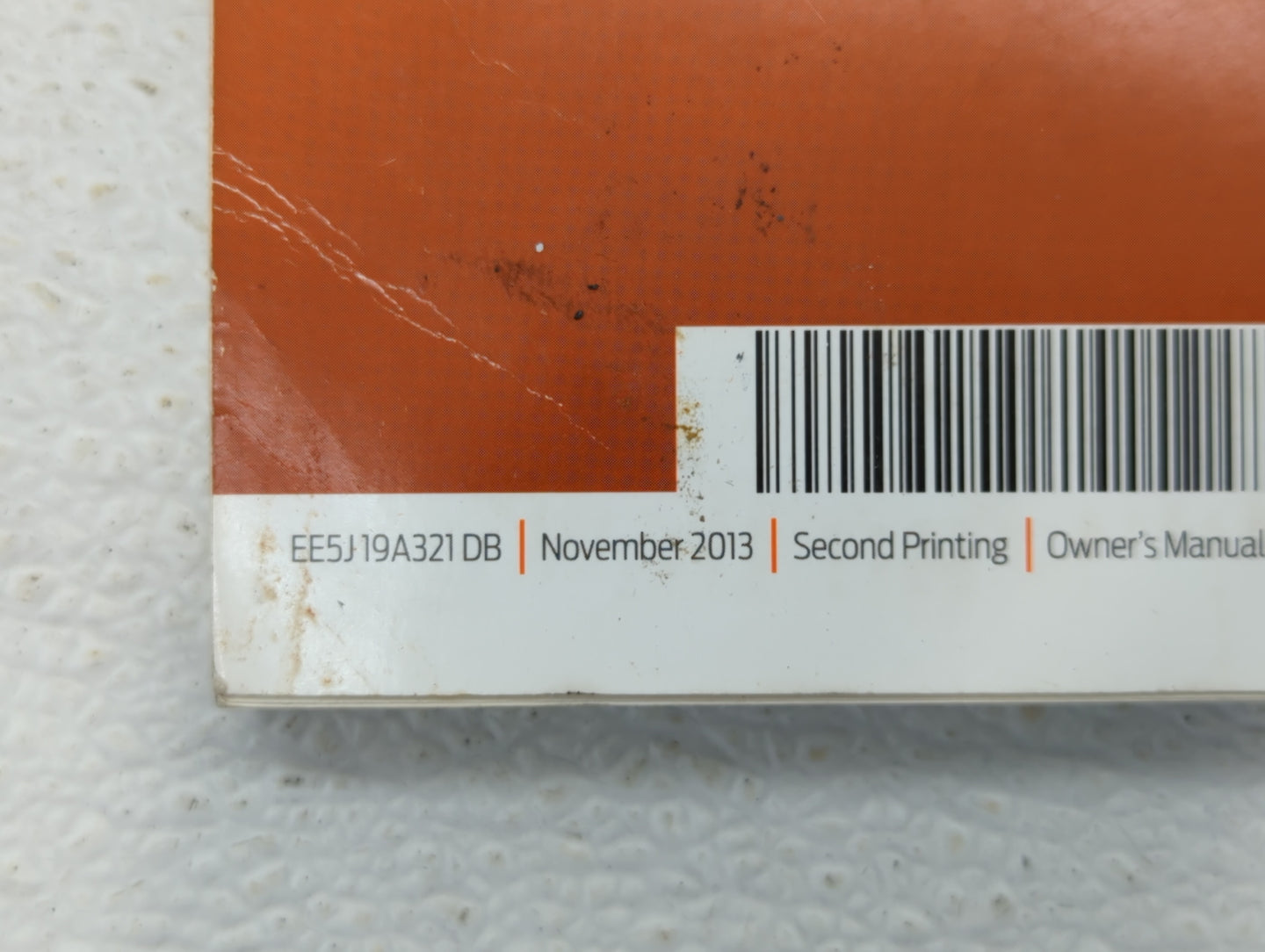 2014 Ford Fusion Owners Manual Book Guide OEM Used Auto Parts - Oemusedautoparts1.com