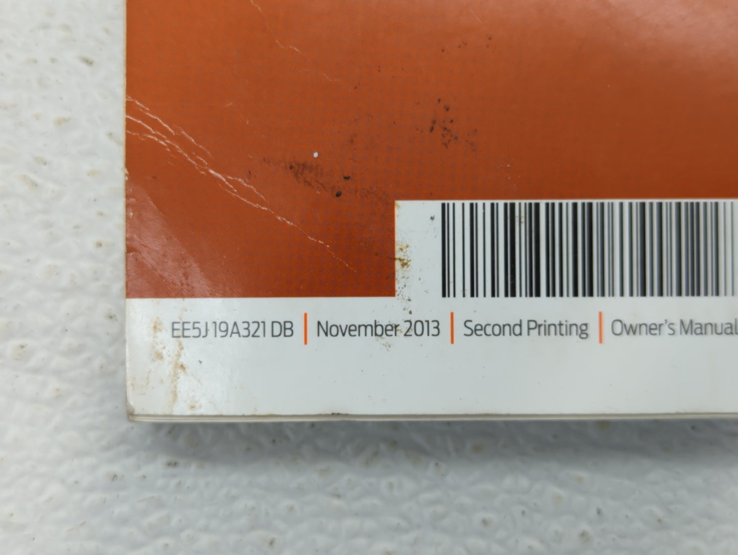 2014 Ford Fusion Owners Manual Book Guide OEM Used Auto Parts - Oemusedautoparts1.com