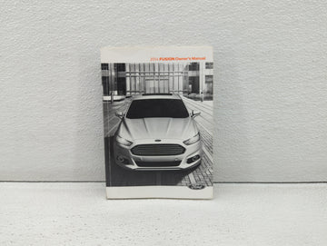 2014 Ford Fusion Owners Manual Book Guide OEM Used Auto Parts - Oemusedautoparts1.com