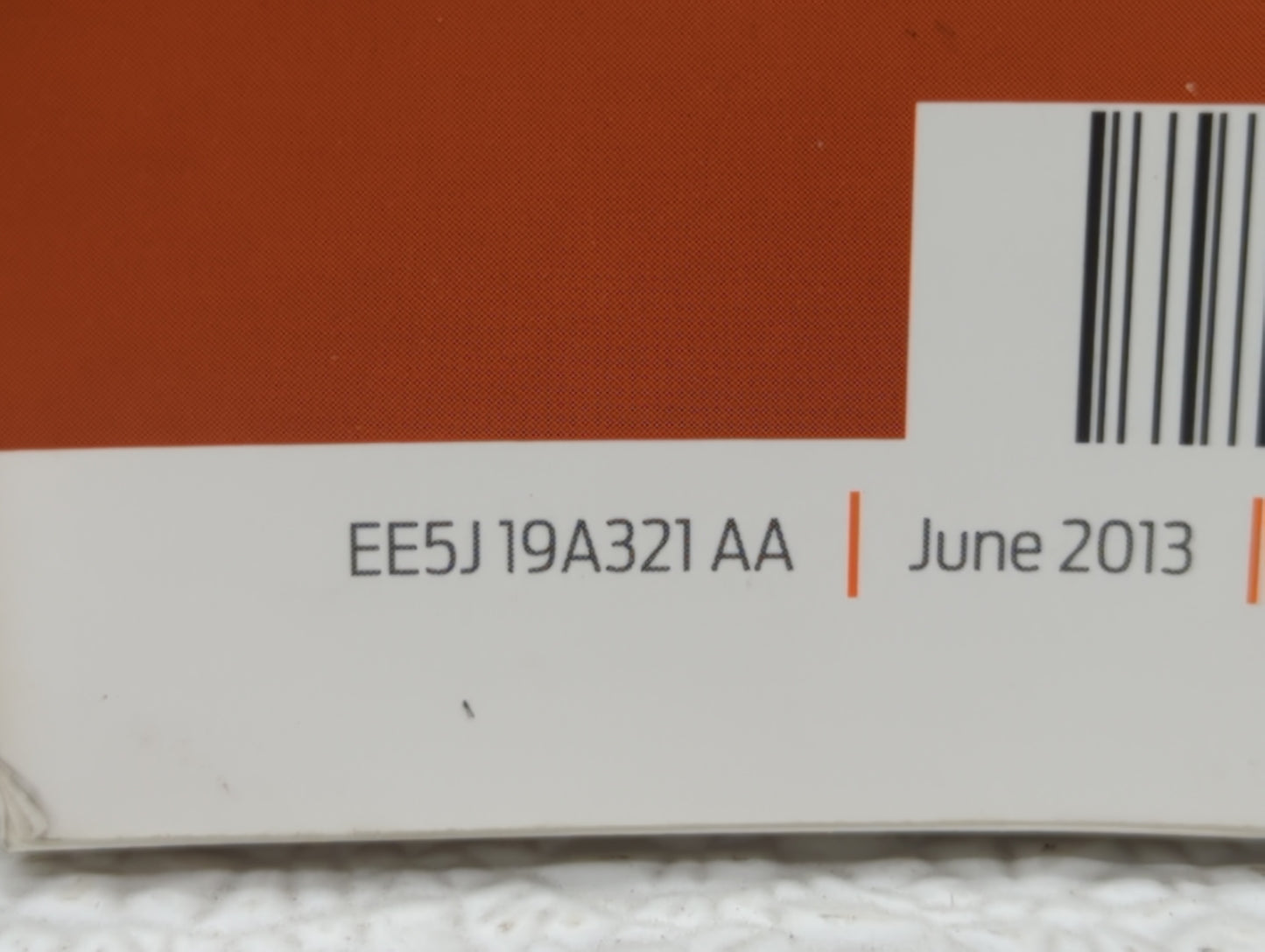 2014 Ford Fusion Owners Manual Book Guide OEM Used Auto Parts - Oemusedautoparts1.com