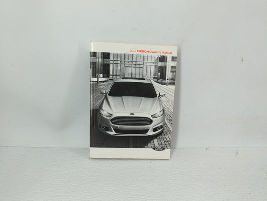 2014 Ford Fusion Owners Manual Book Guide OEM Used Auto Parts