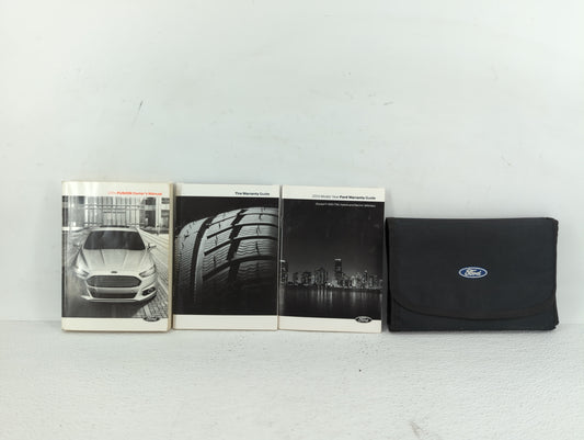 2014 Ford Fusion Owners Manual Book Guide OEM Used Auto Parts - Oemusedautoparts1.com