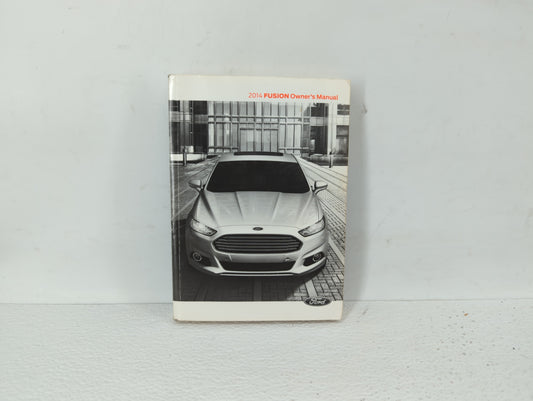 2014 Ford Fusion Owners Manual Book Guide OEM Used Auto Parts