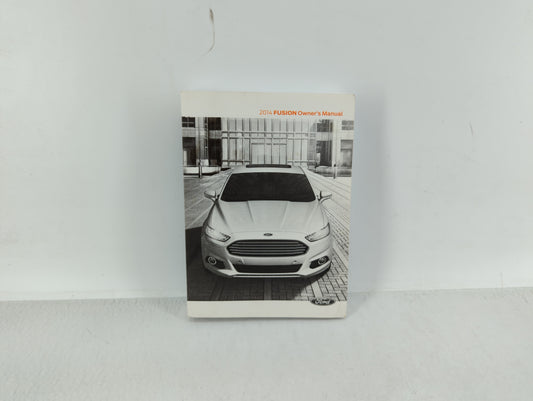 2014 Ford Fusion Owners Manual Book Guide OEM Used Auto Parts - Oemusedautoparts1.com