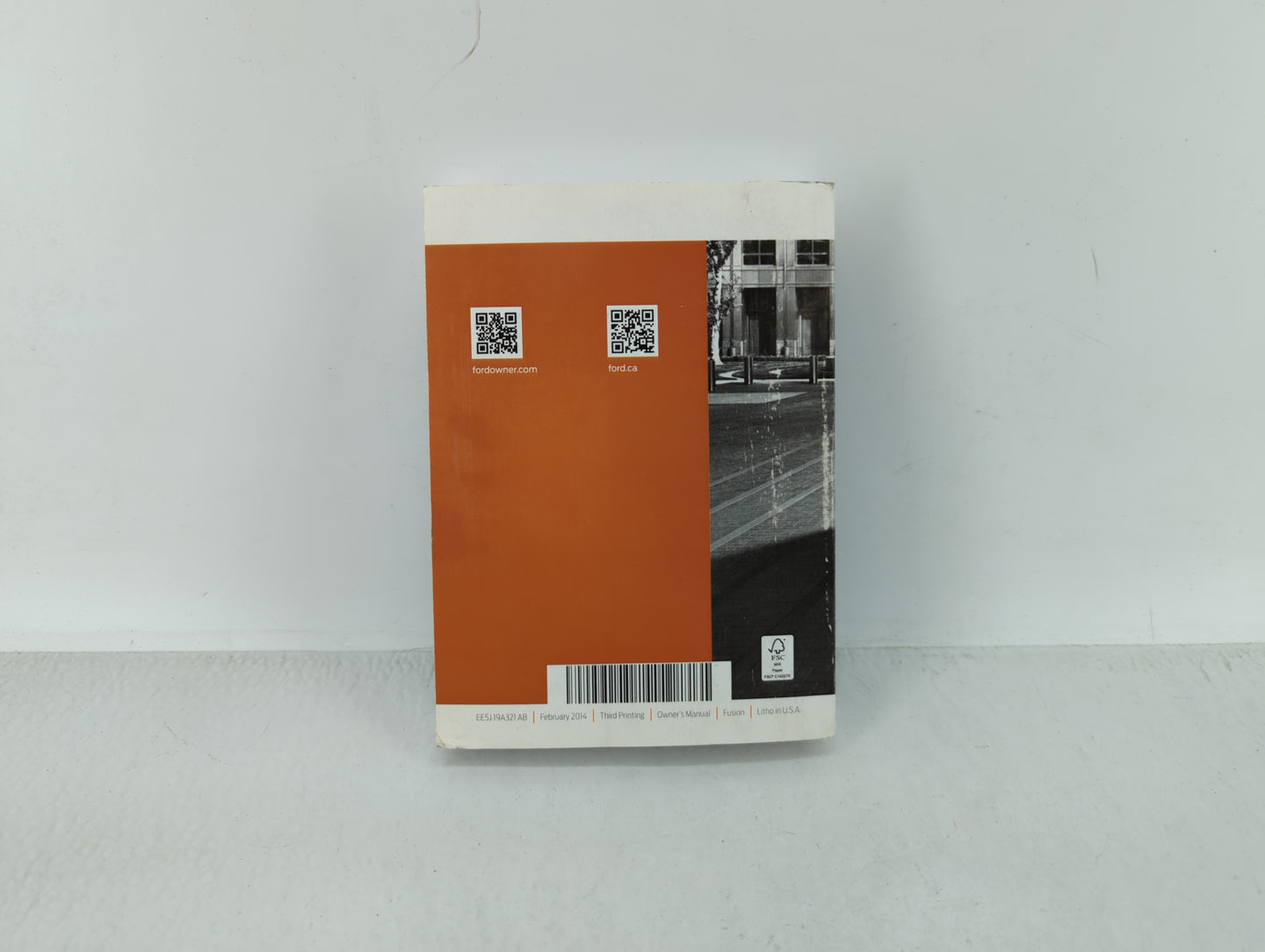 2014 Ford Fusion Owners Manual Book Guide OEM Used Auto Parts - Oemusedautoparts1.com